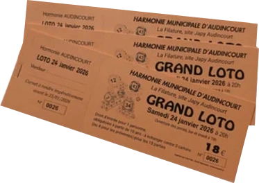 Billets imprimés sur papier coloré